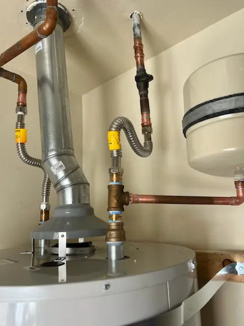 Water heater installation and plumbing repair in South Westville